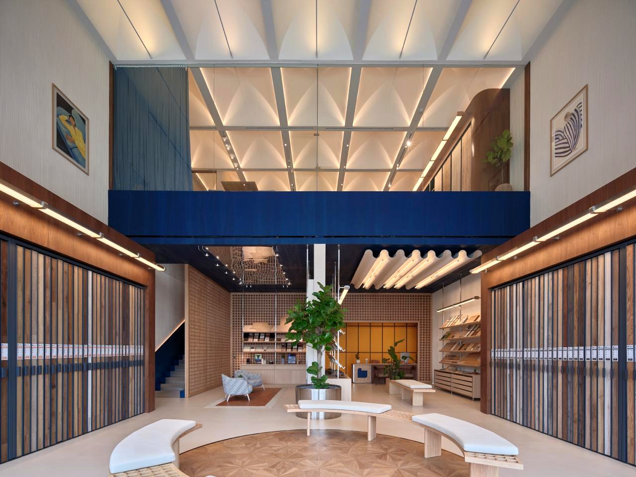 the barkay showroom interior in Shuwaikh, Kuwait