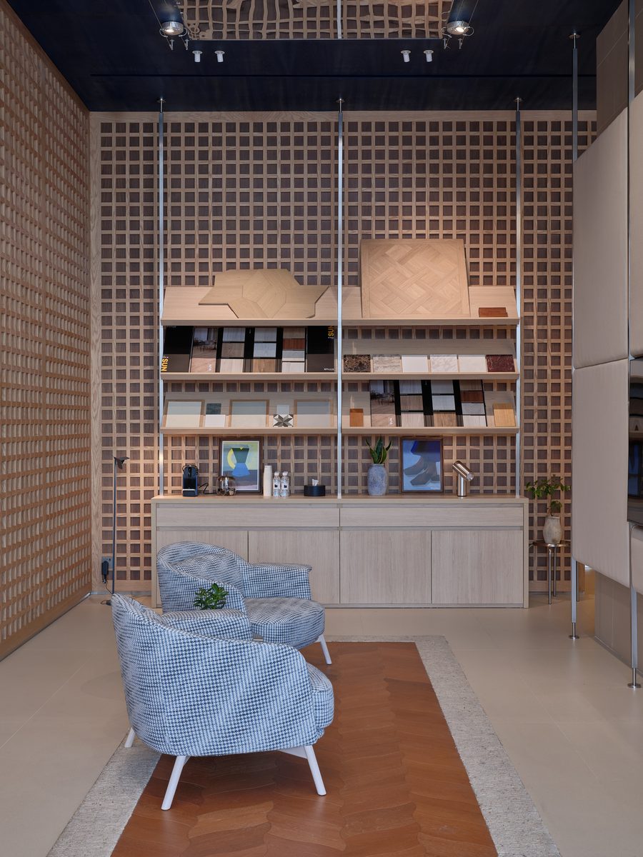 the sample wall